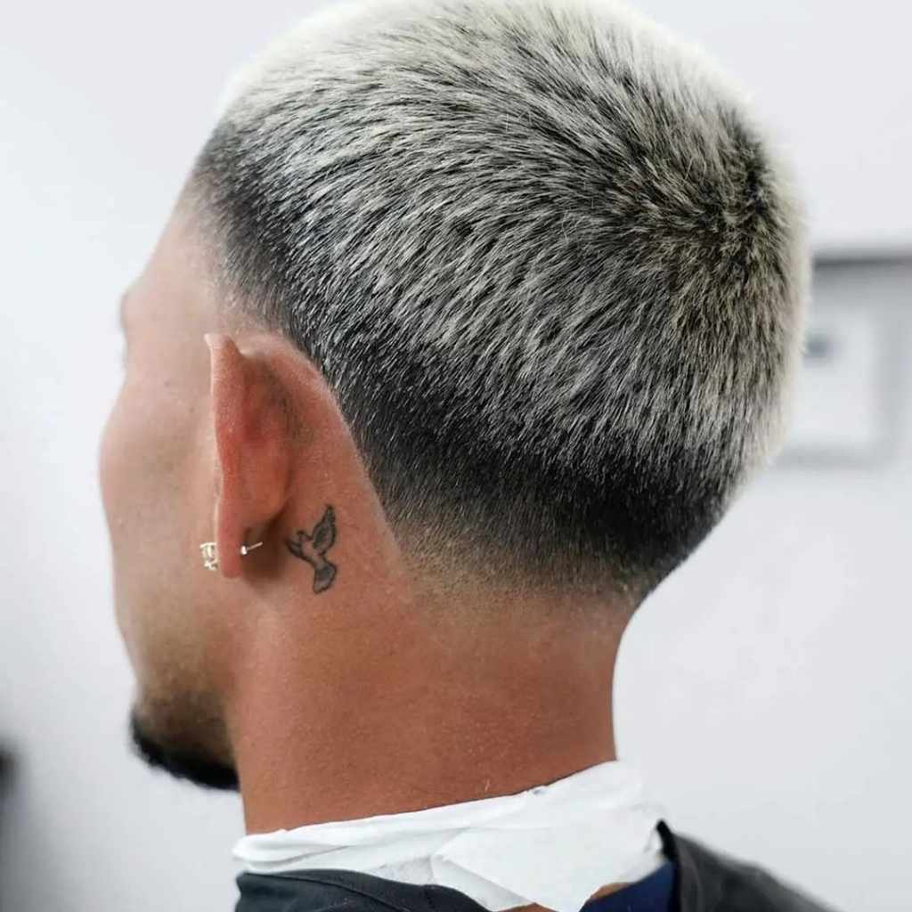 Honey Blonde Taper Fade Brings Warmth