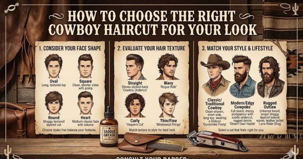 How to Choose the Right Cowboy Haircut for Your Look