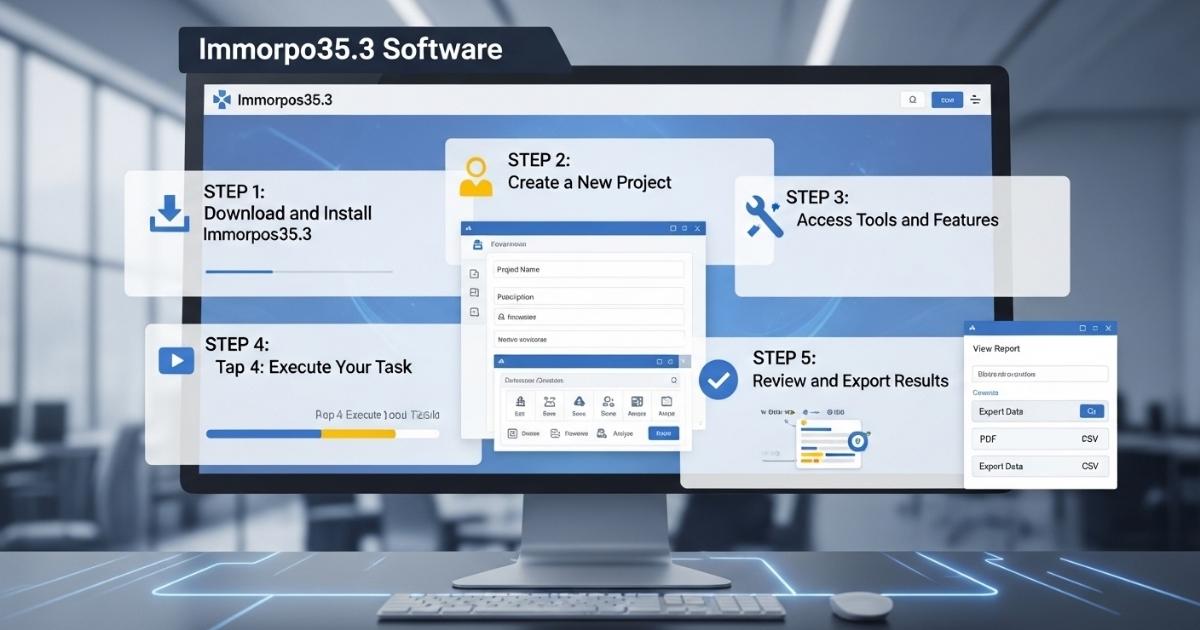 How to Use Immorpos35.3 Software: A Complete Human-Friendly Guide