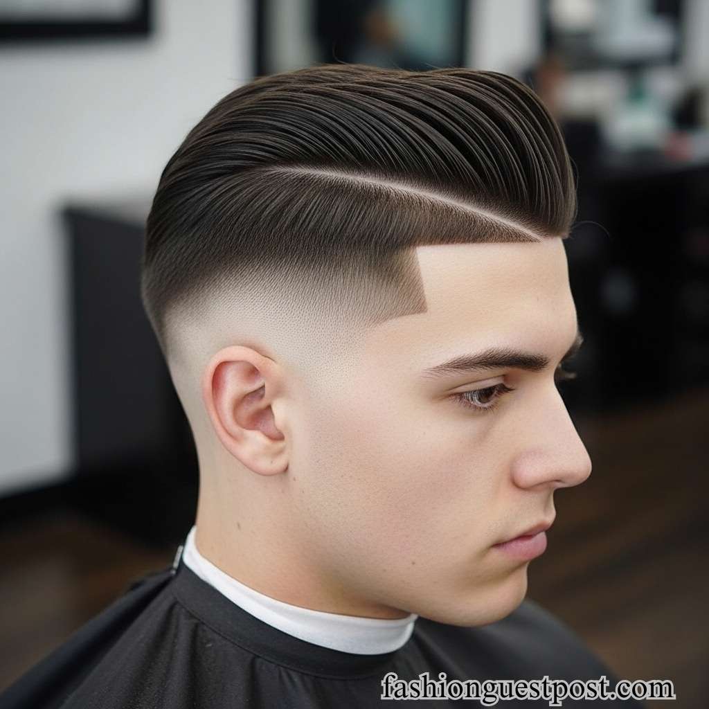 Mid Fade with Hard Part