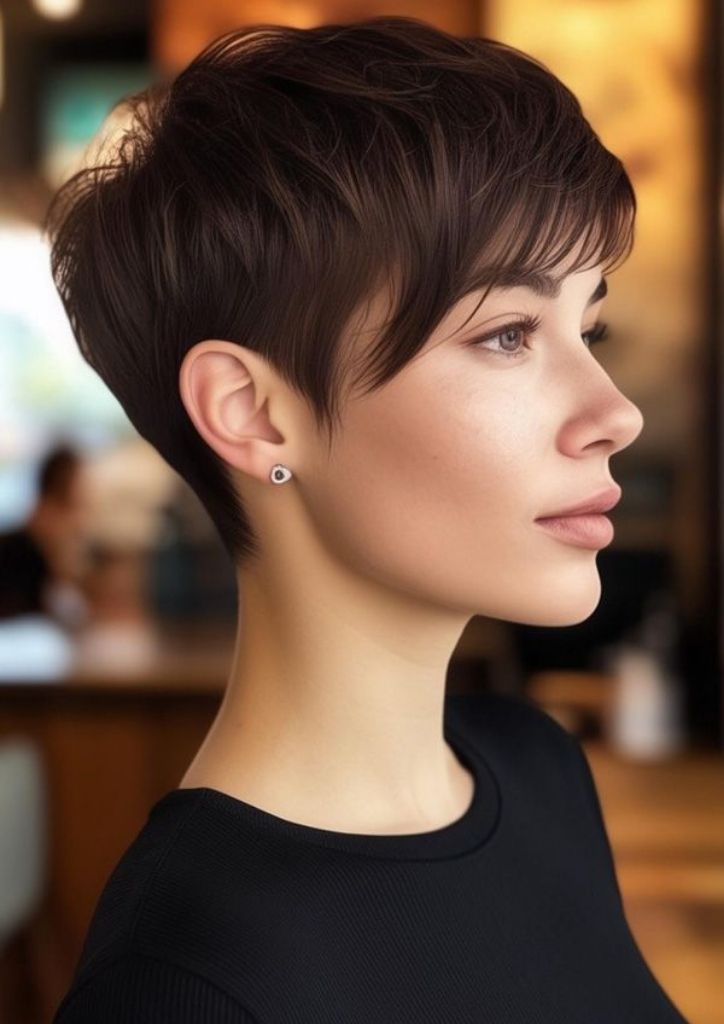 Sleek Pixie Cuts